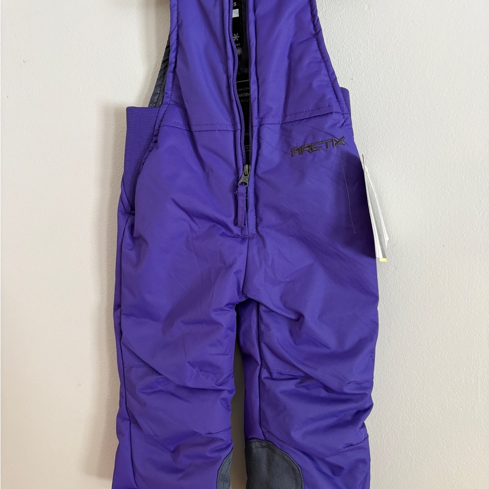 NWT Arctix Purple Snow pants Bib Overalls 18 months